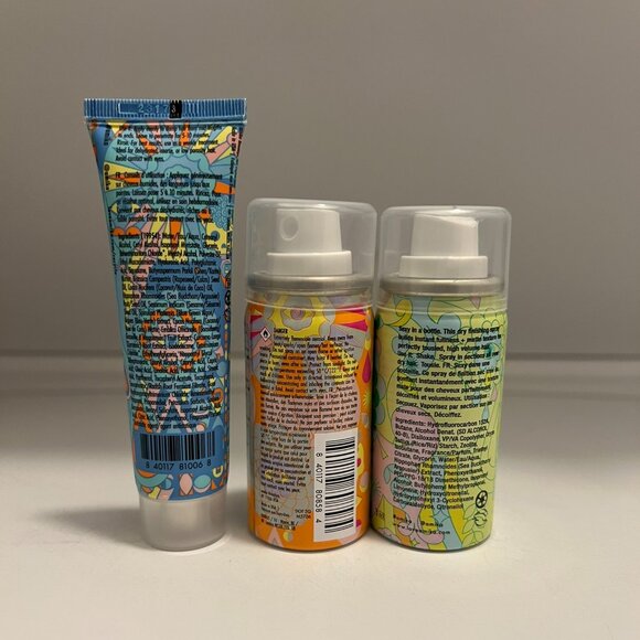 3 Amika travel sizes hydro rush mask, Perk up Dry shampoo, Undone Spray texture - Picture 2 of 2
